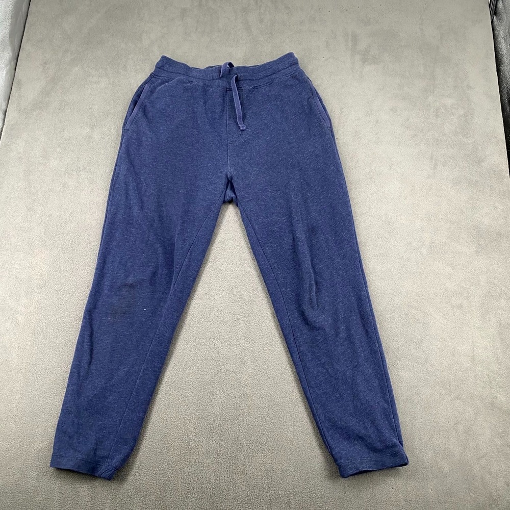 32 Degrees Heat Sweatpants Mens S Heather‎ Blue Cotton Terry Soft Gym & Training